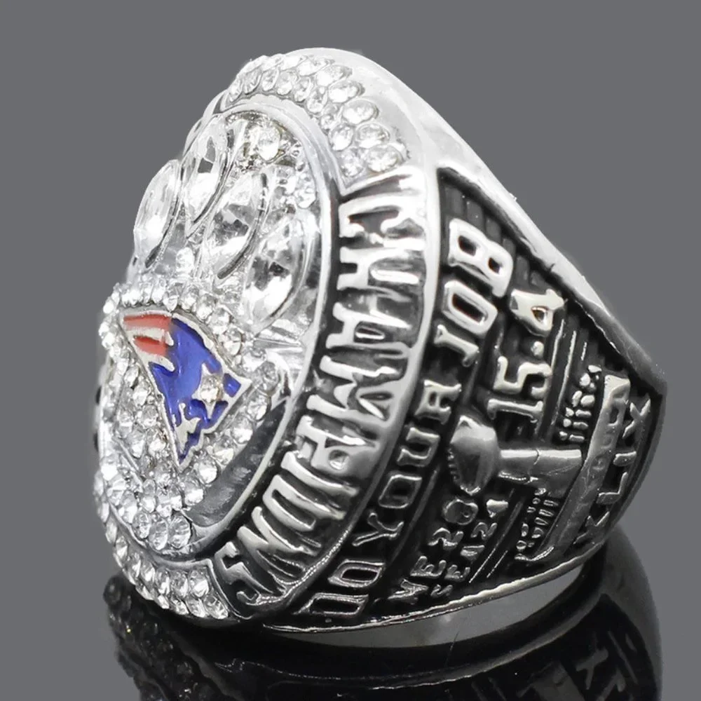 New England Patriots 2014 Championship Ring Fan‎ Edition Super Bowl Ring …
